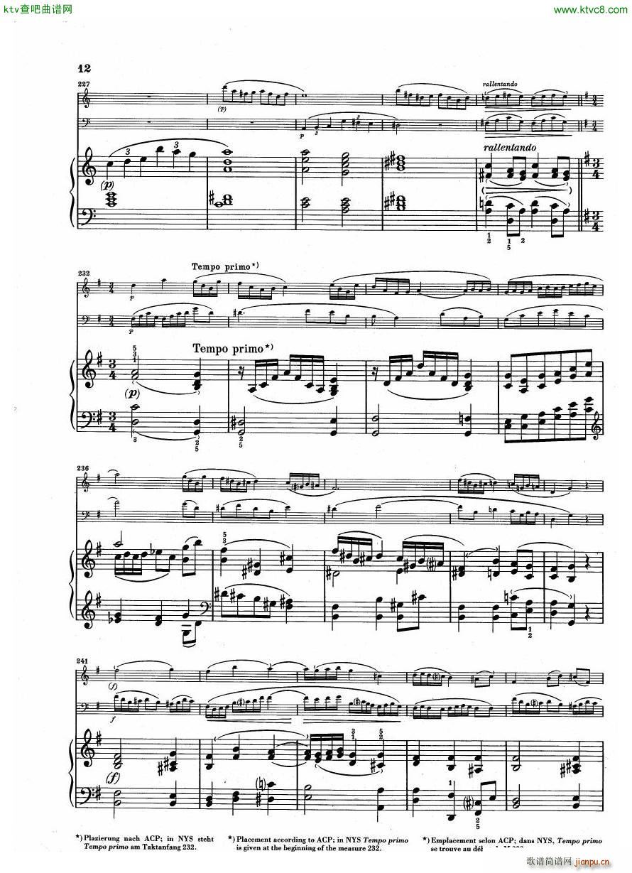 Debussy Trio en Sol()12