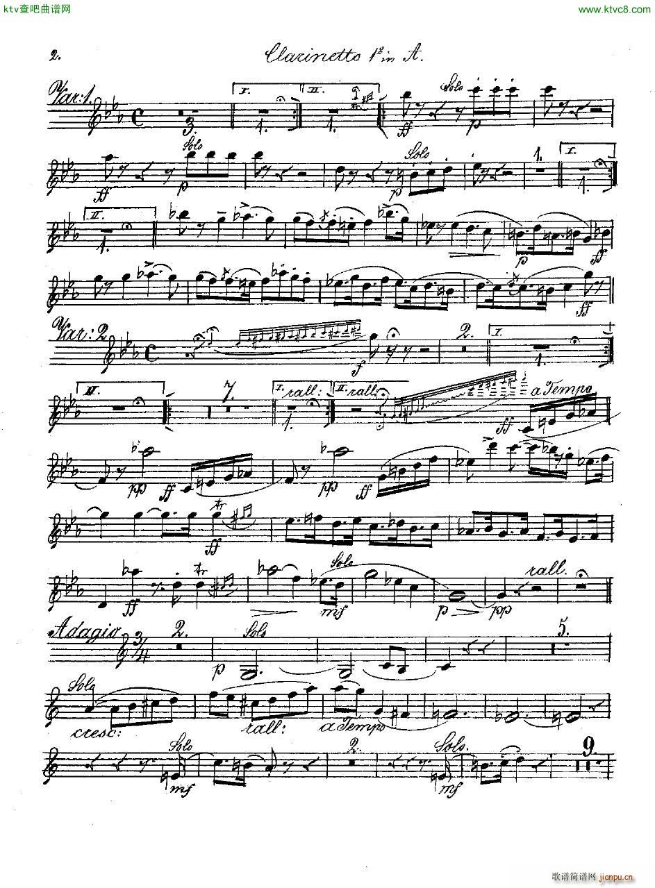 Andersen op 2 Ungarische Fantasie orch parts()31