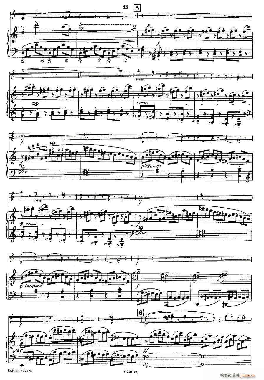 Mozart Violin Sonata No 2 KV 303 ڶС(С)5