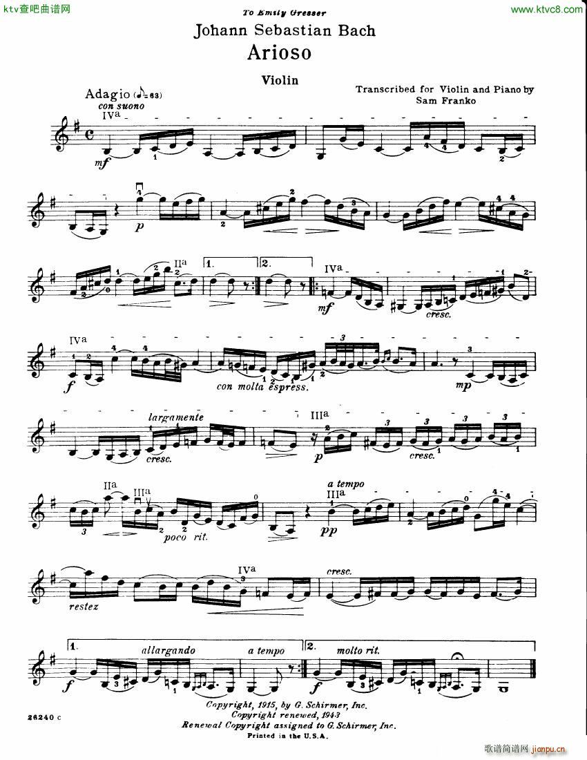 Bach Franko Arioso piano violin or cello()5