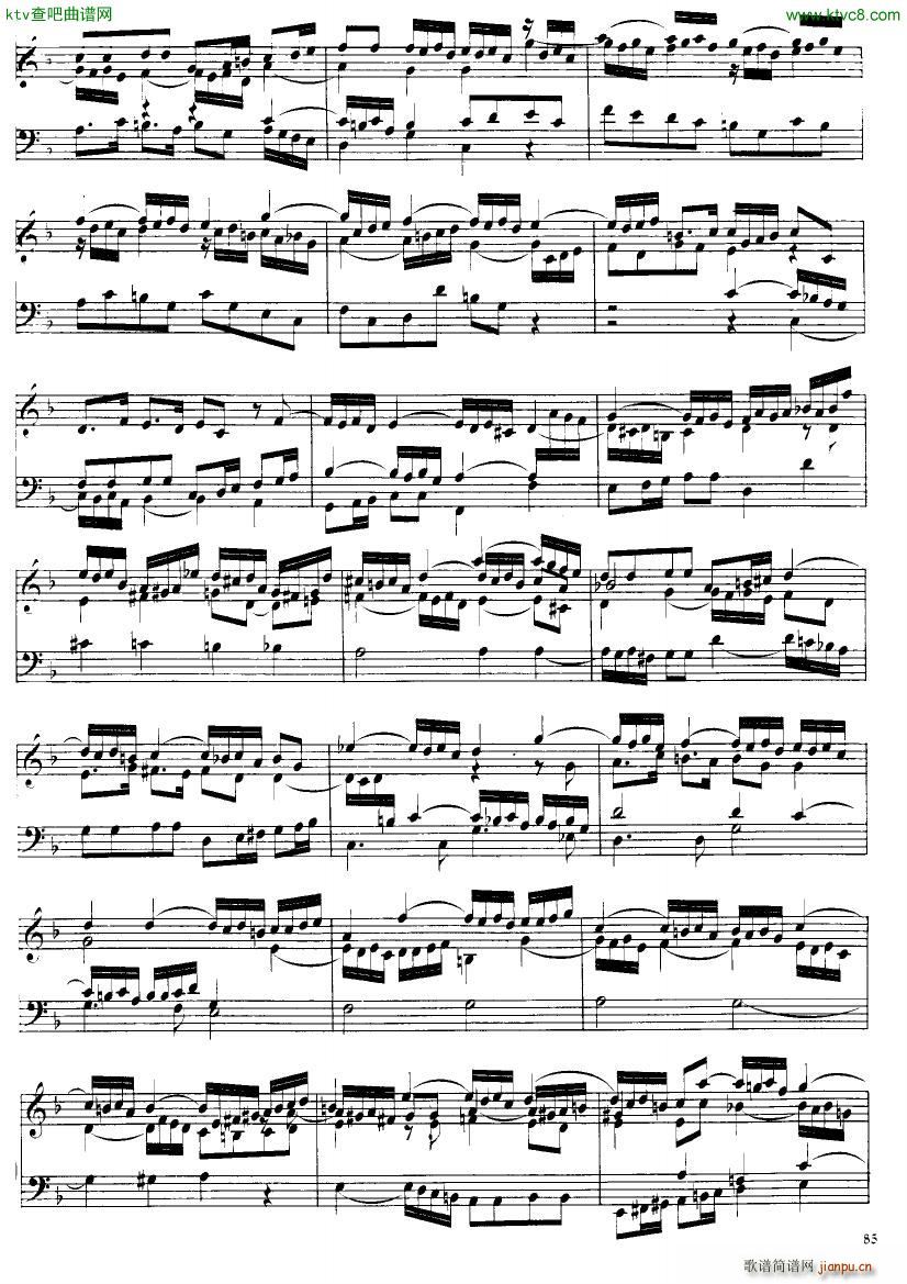Handel Suite in F major G175 179()5