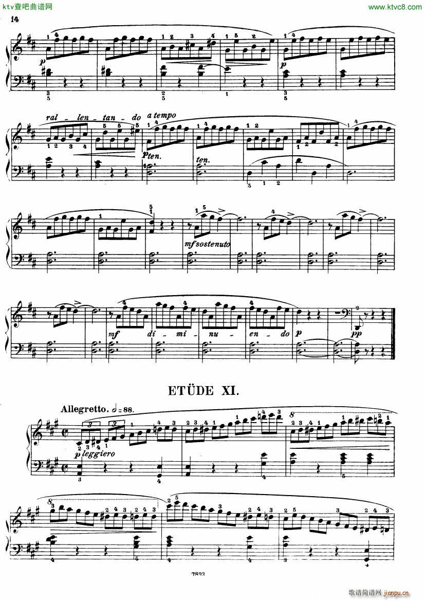 Henri Bertini 1798 1876 25 Easy Etudes Op 100()15