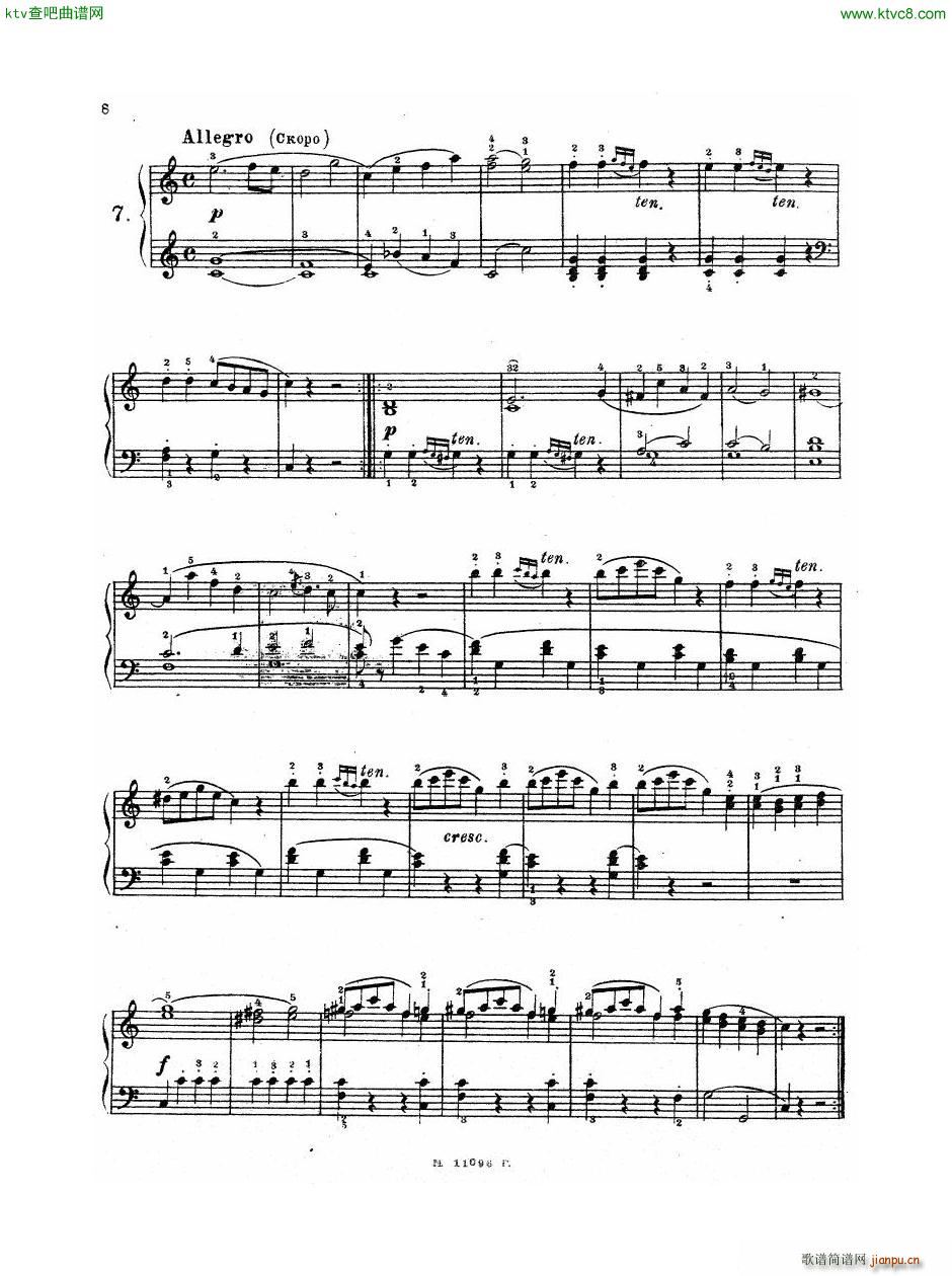 Haydn Twelve Easy Pieces For Piano()9