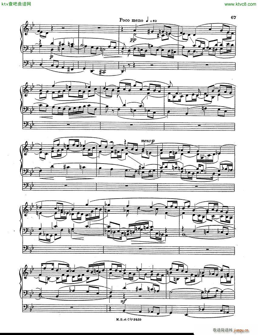 Catoire Prelude et Fugue op 25 organ()7
