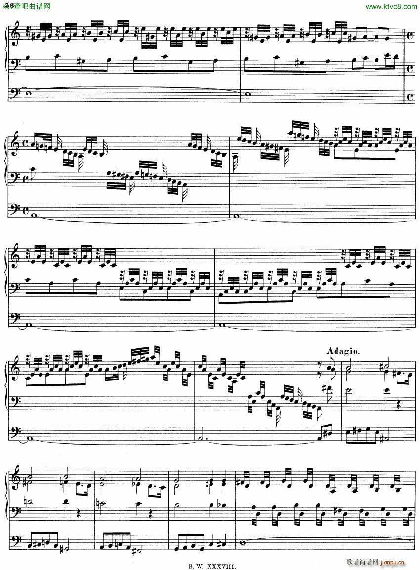 Bach JS BWV 561 Fantasia Fugue in Am()8