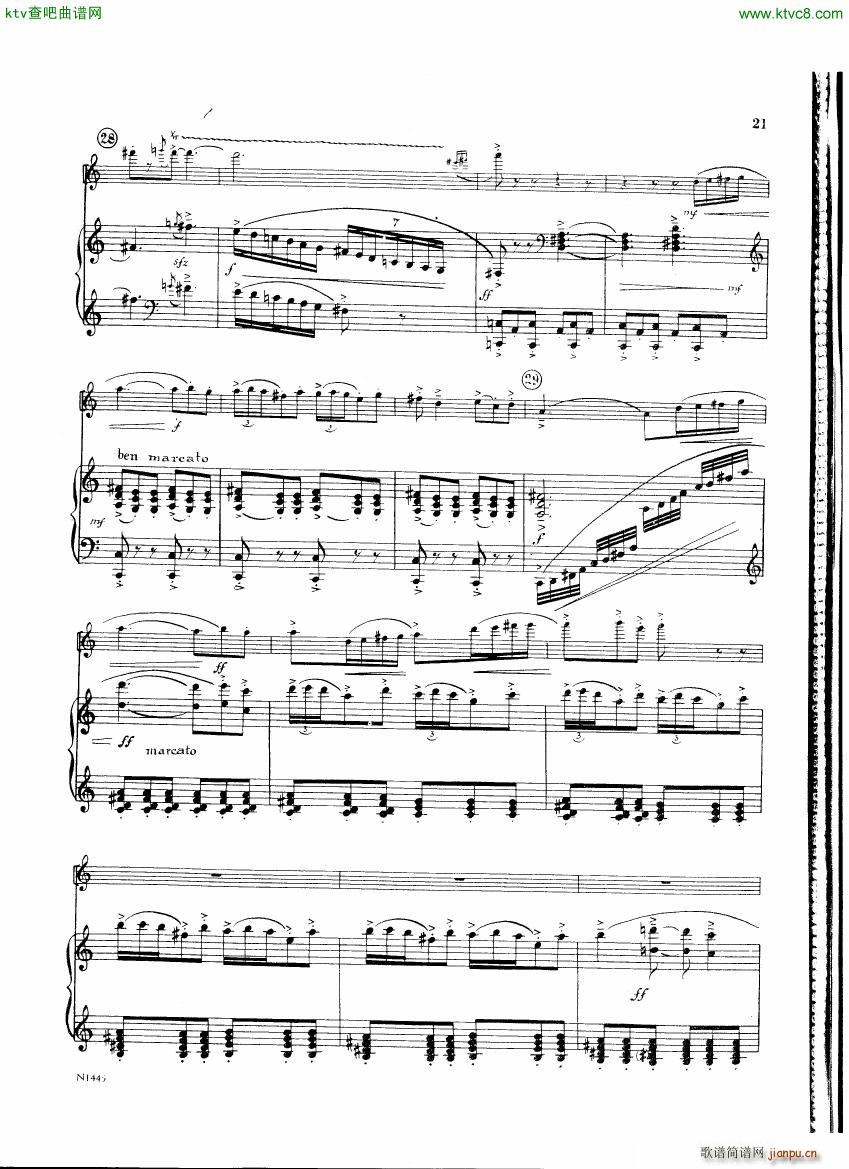 Burton E Flute sonatina score()20