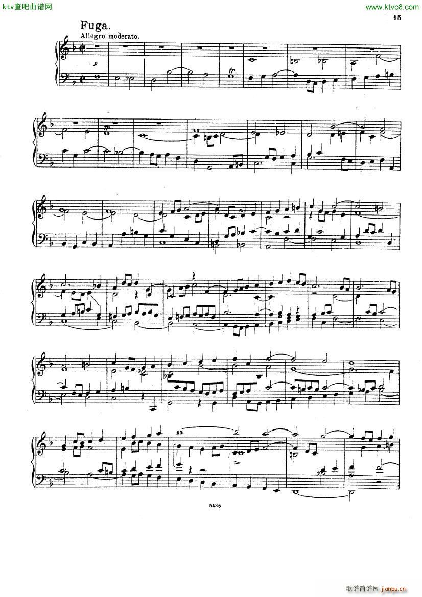 Bach D Albert Prelude Toccata and fugue in f major()8