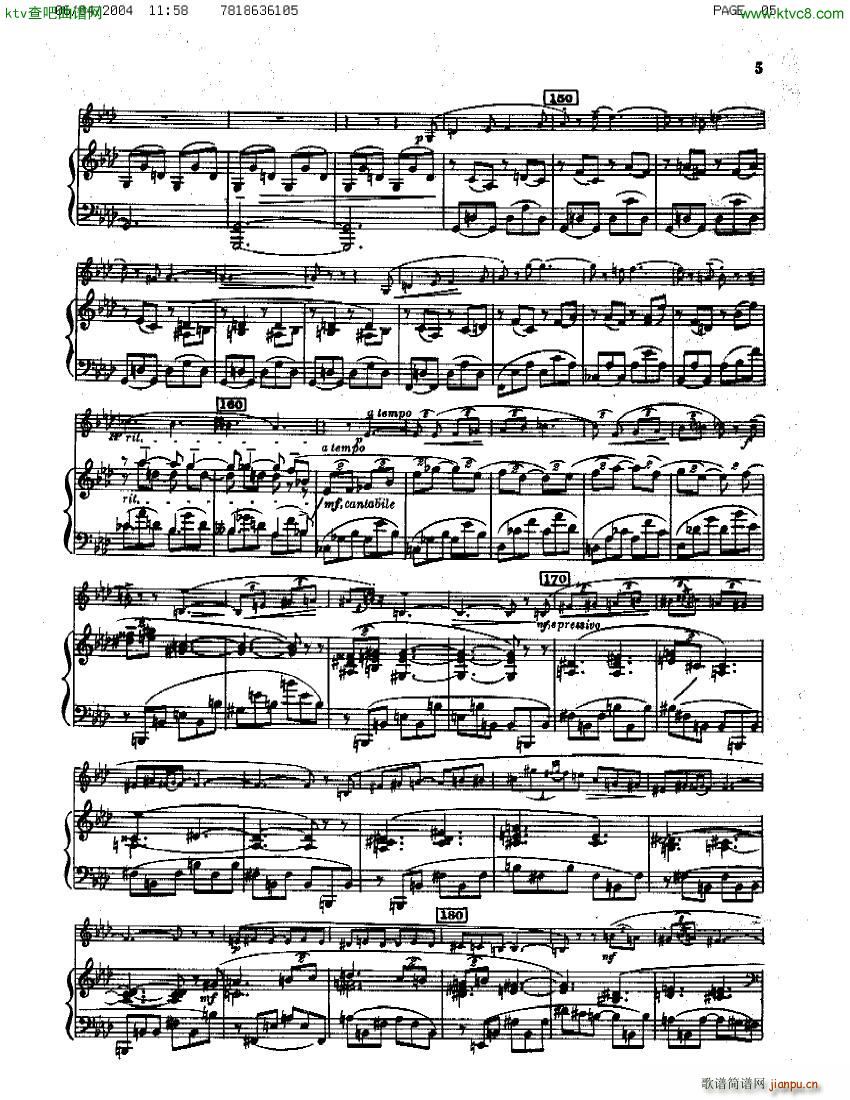 Guastavino Sonata Para Clarinete Y Piano()5