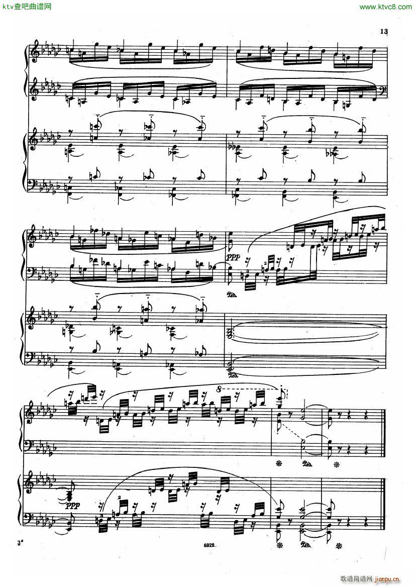 Guastavino Romance For 2 Pianos()23