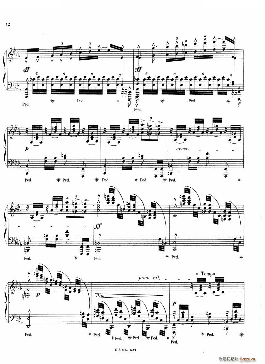 Chaminade 6 Etudes Op35 һ 6 Etudes Op35 һ(ʮּ)12