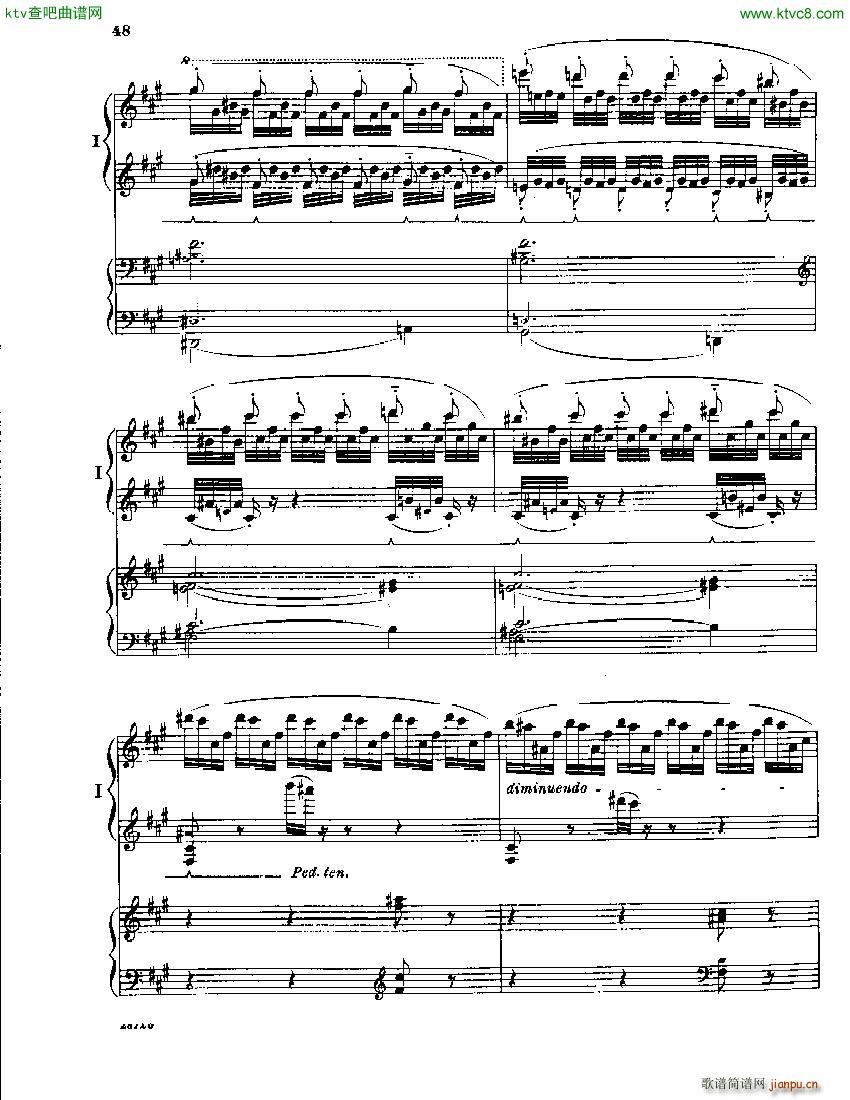 Franck Les Djinns 2 Piano Reduction()46