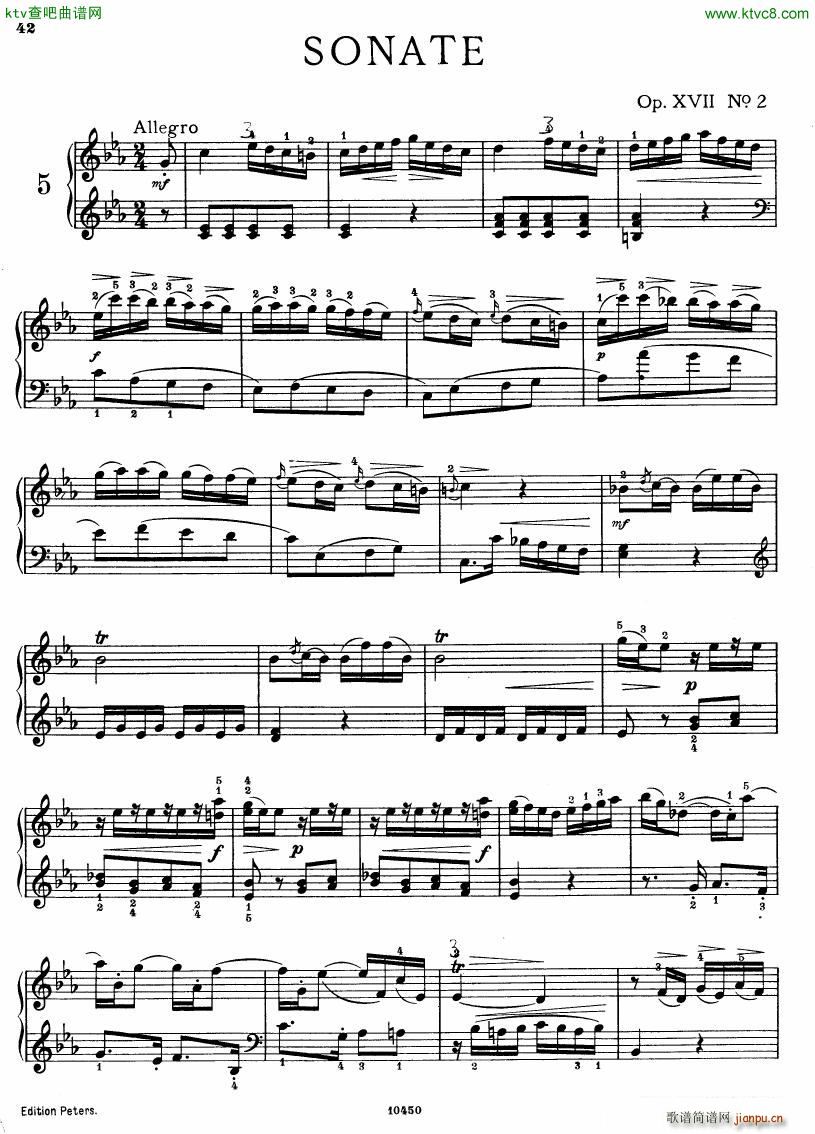 Bach JC op 17 no 2 Sonata()1