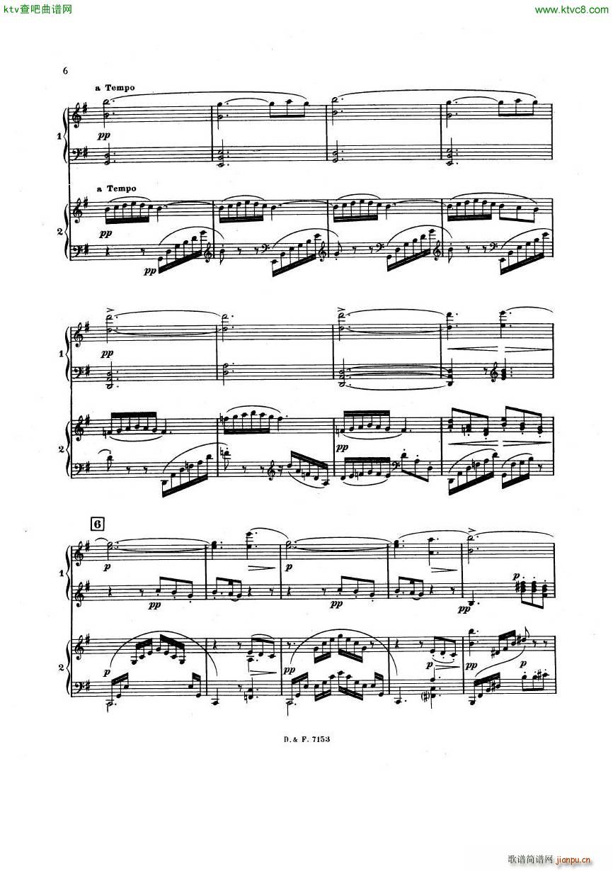 busser debussy Petite Suite 2P()6