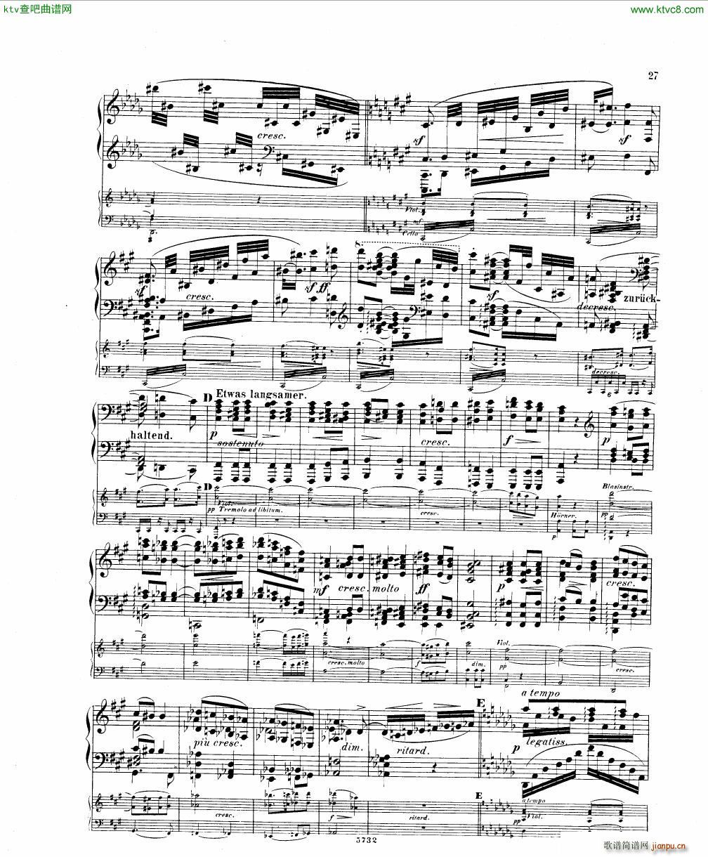 Fuchs Piano concerto Op 27 I()25