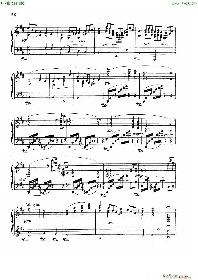 Albeniz op 82 Piano Sonata no 5()20