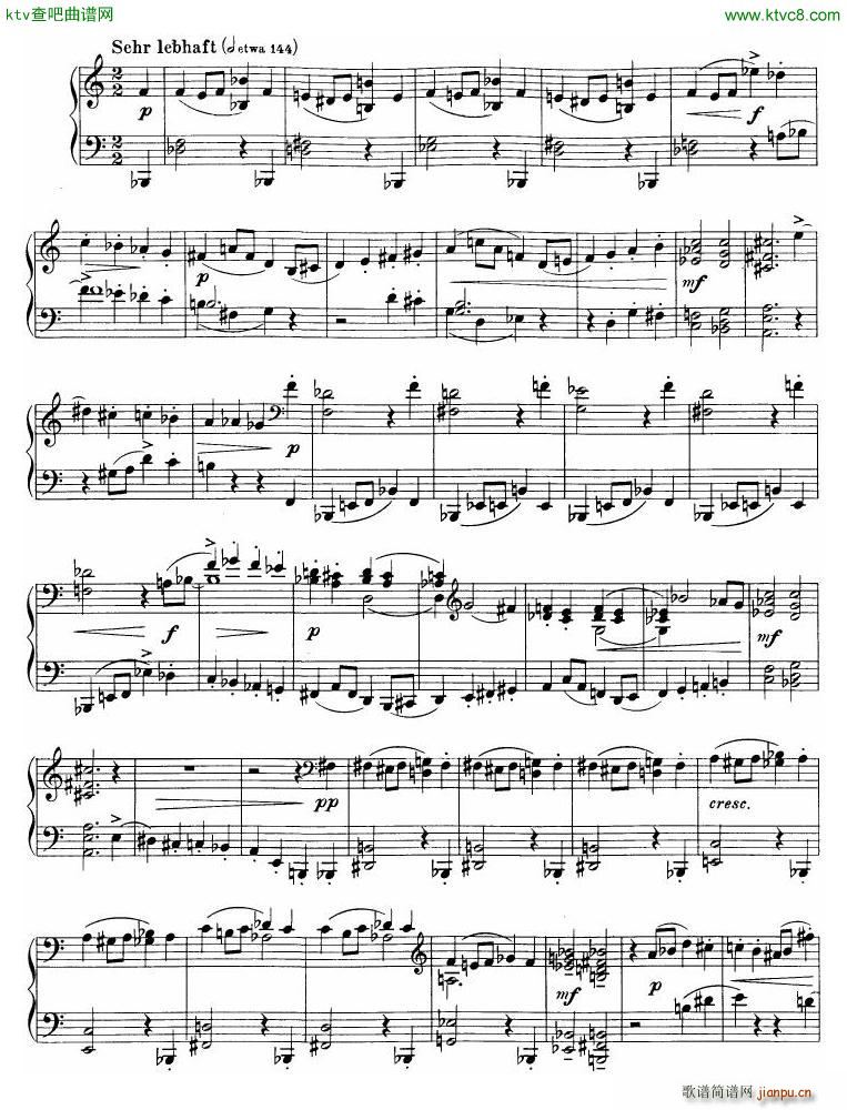 Hindemith Piano Sonata No 3()6