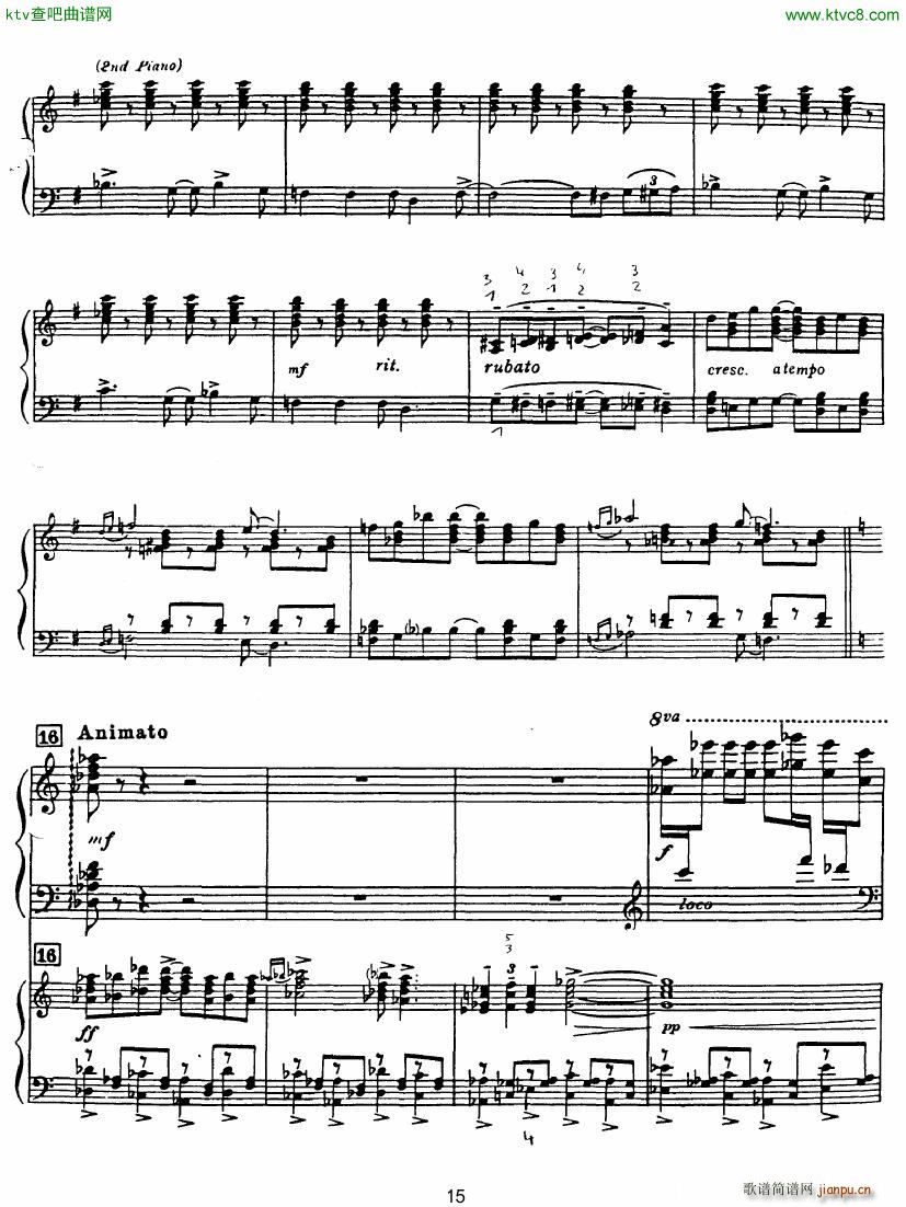 Rhapsody in Blue in Bb major Duet()15