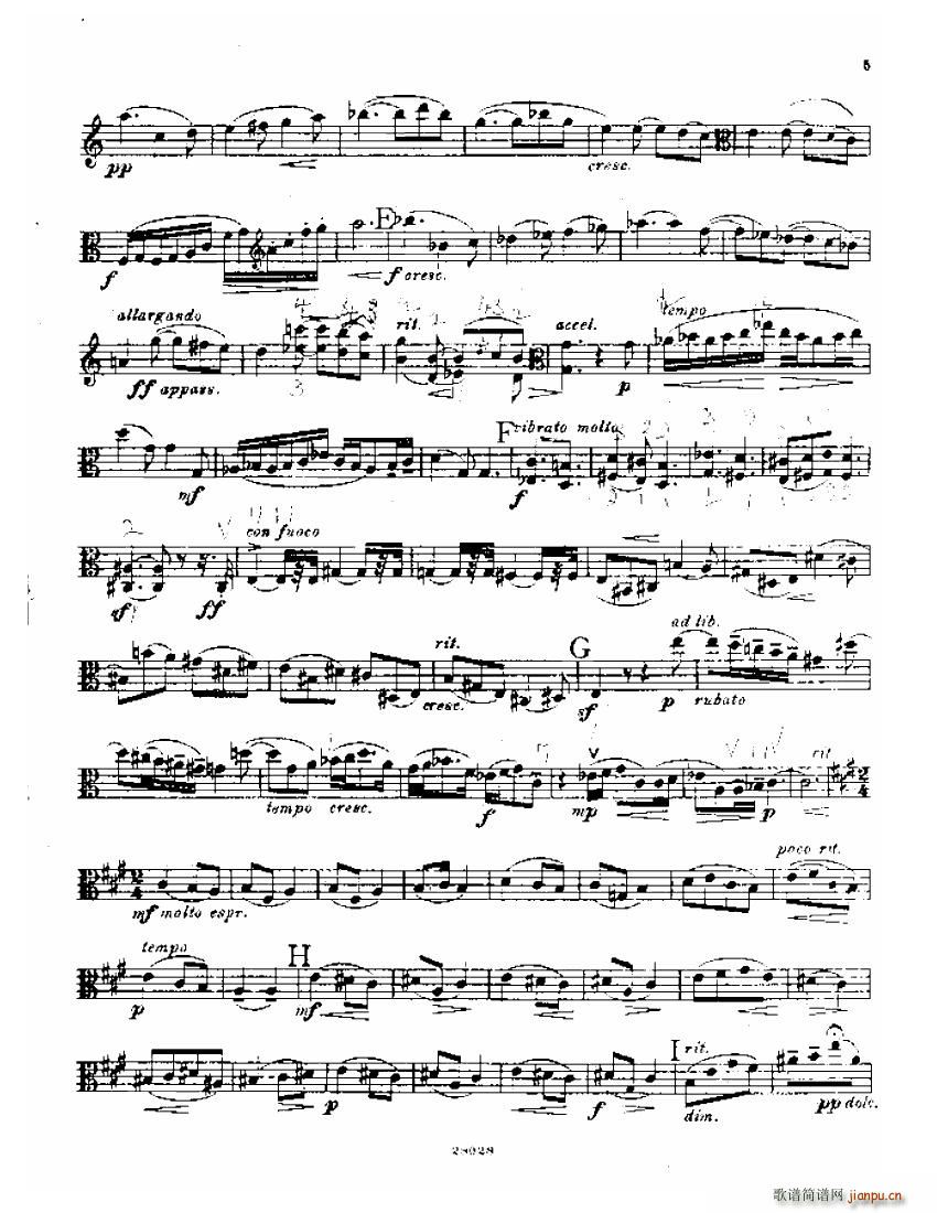 Bowen viola sonata No 1 Va part()5