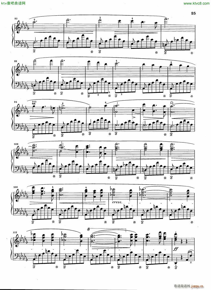 Chopin Scherzo B flat minor Henle()3