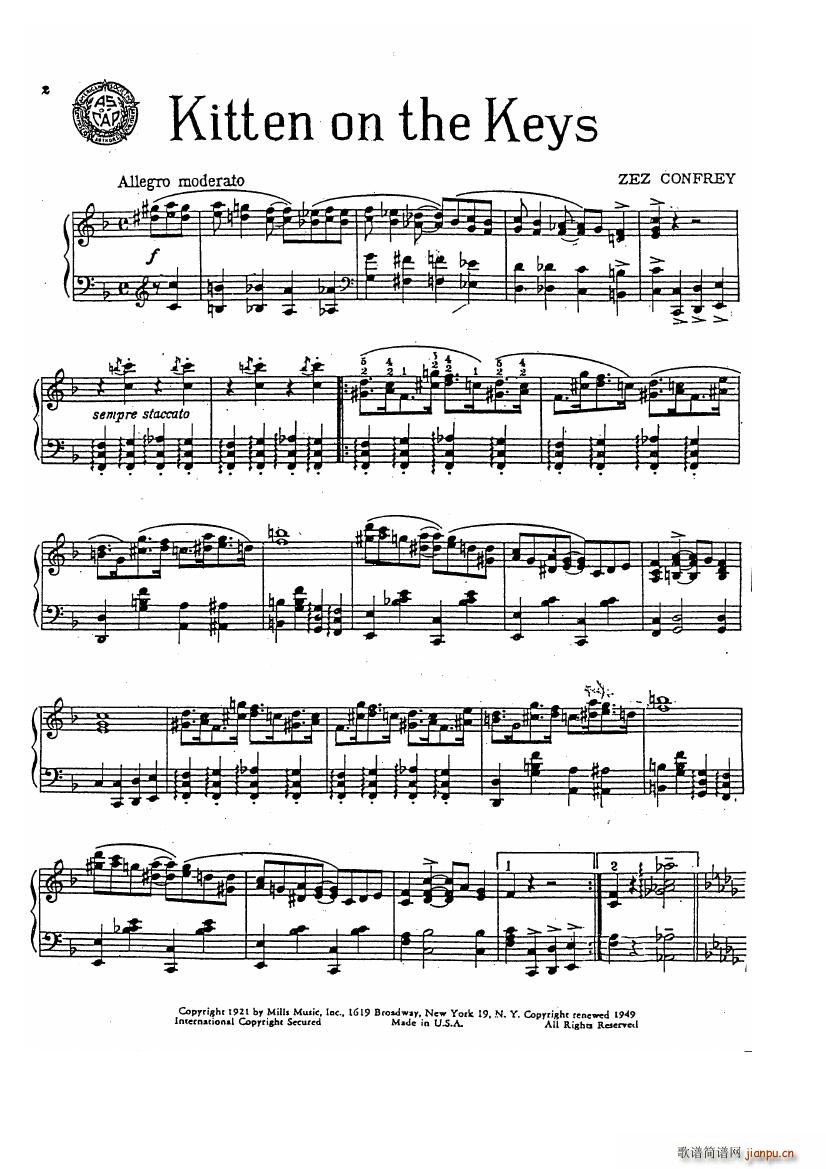 Confrey Kitten on the Keys()1