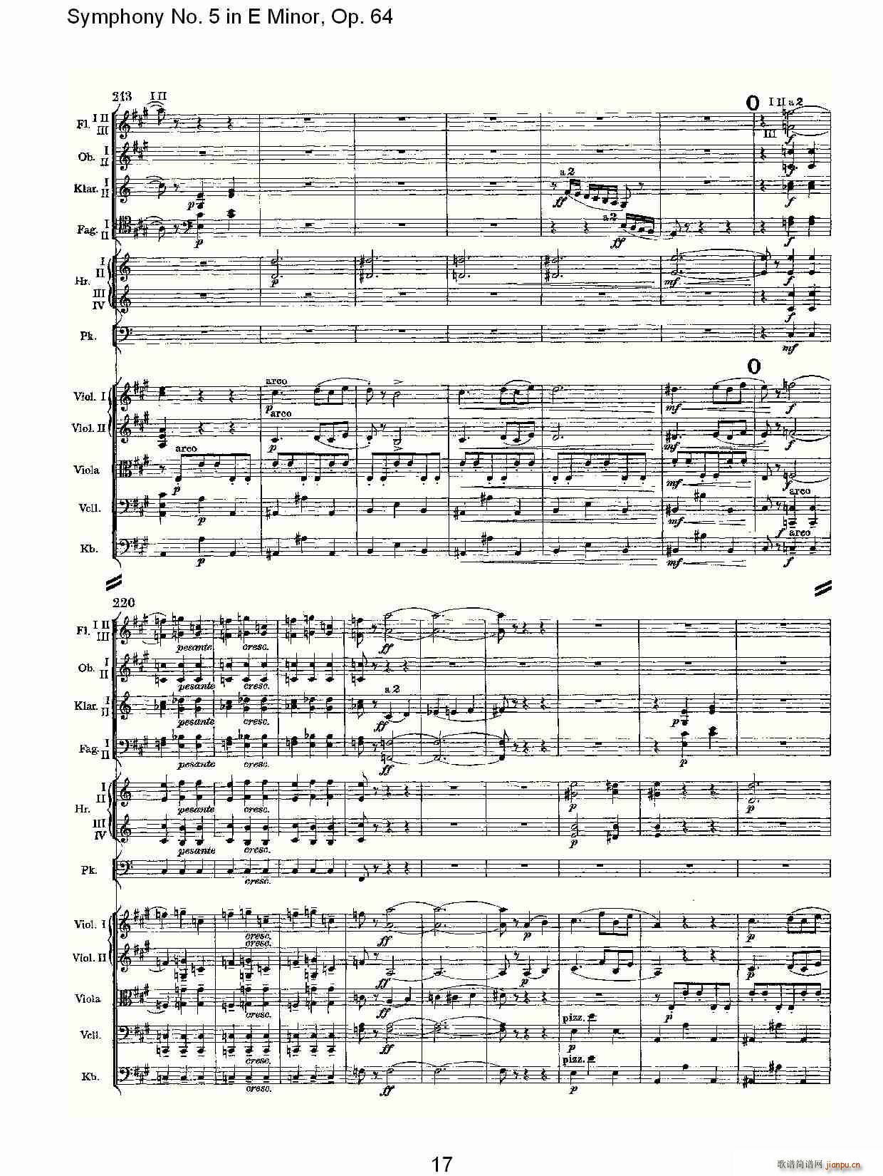 Symphony No. 5 in E Minor, Op.(ʮּ)17