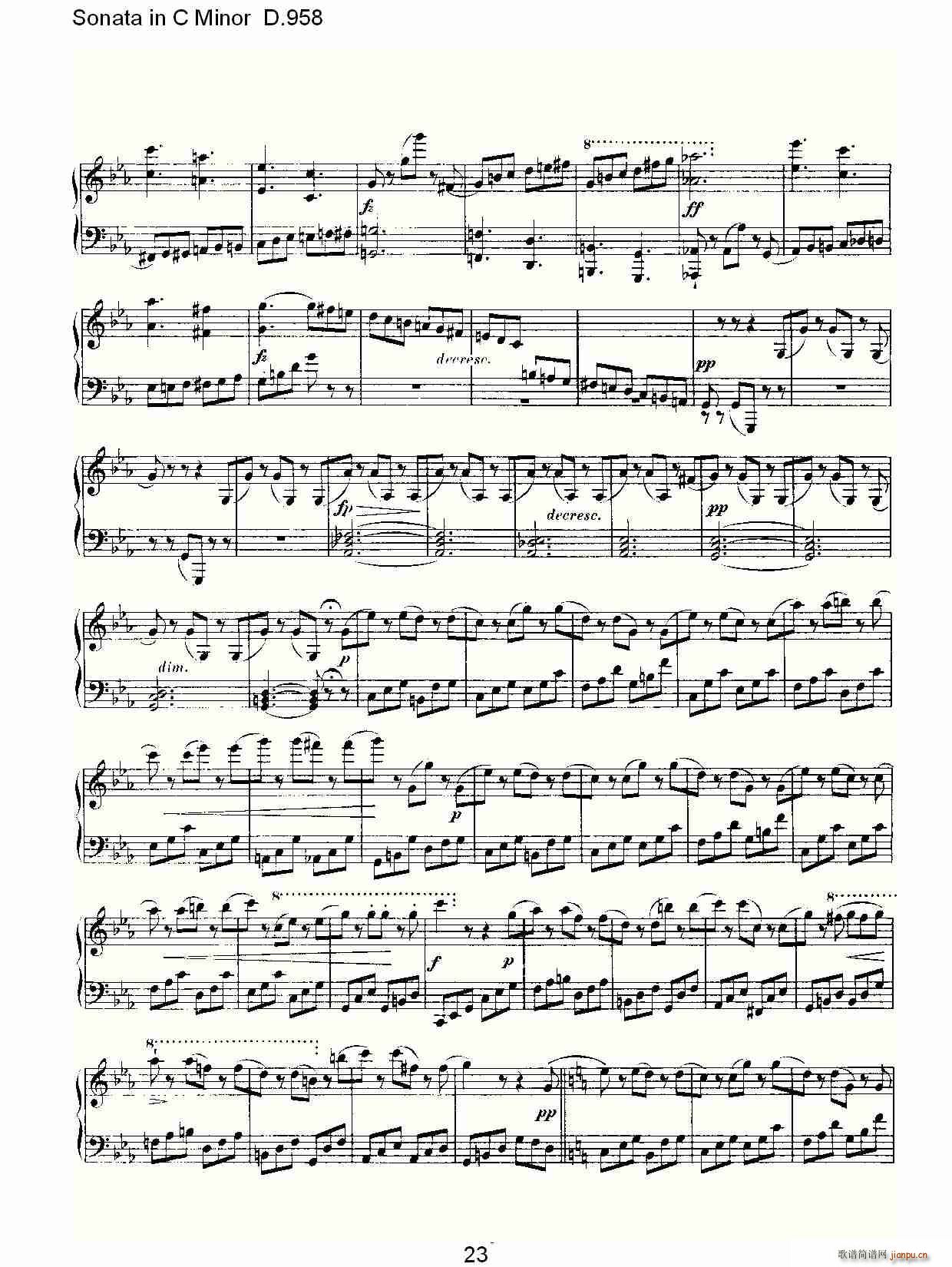 Sonata in C Minor D.958(ʮּ)14