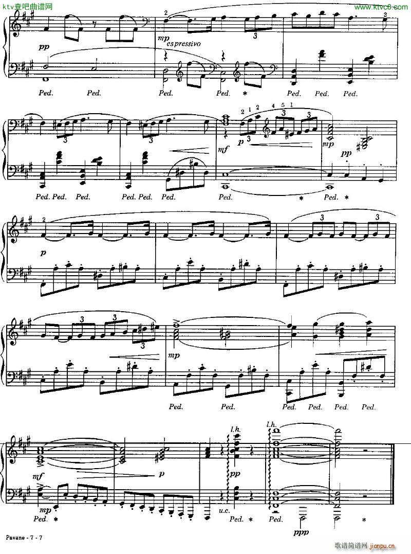 Faure 050 Pavane arr piano solo R Schultz()7