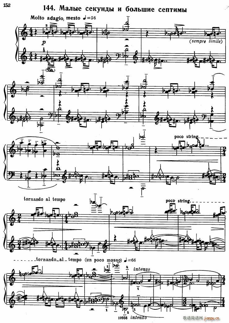 Bartok SZ 107 Mikrokosmos for Piano 140 153()13
