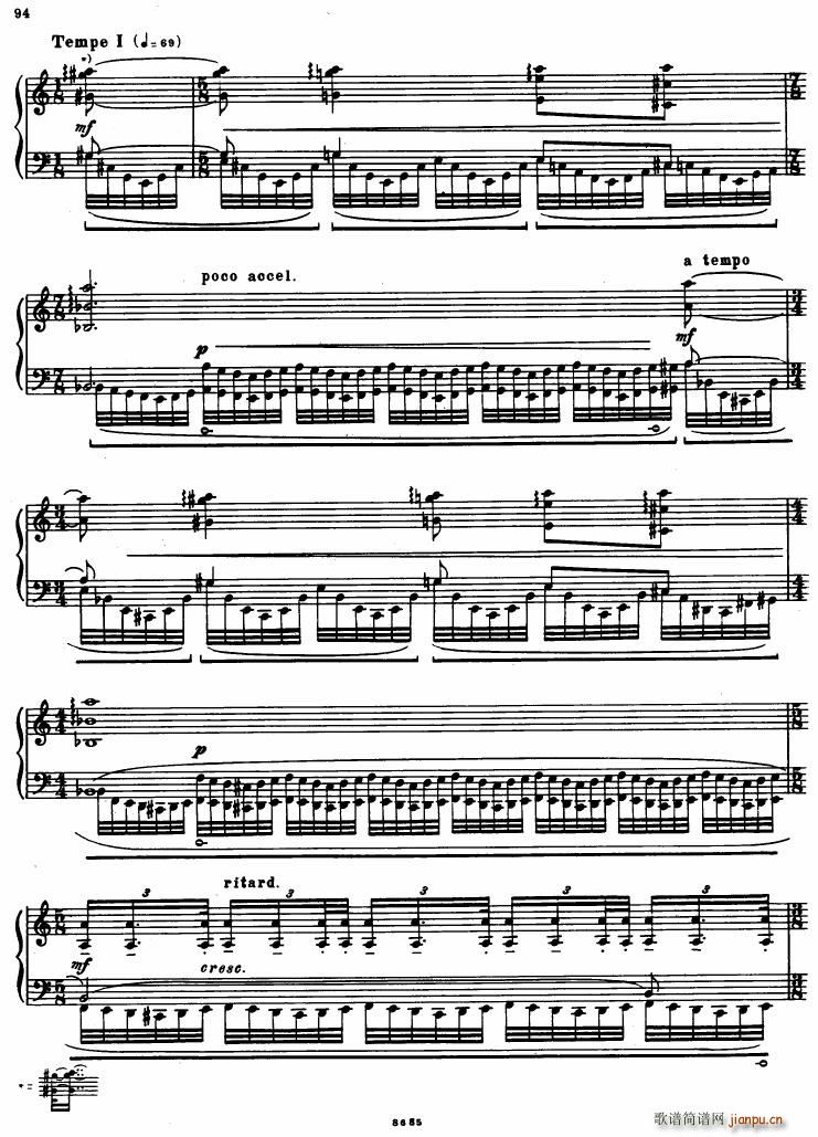 Bartok SZ 41 Deux Elegies op 8b()11