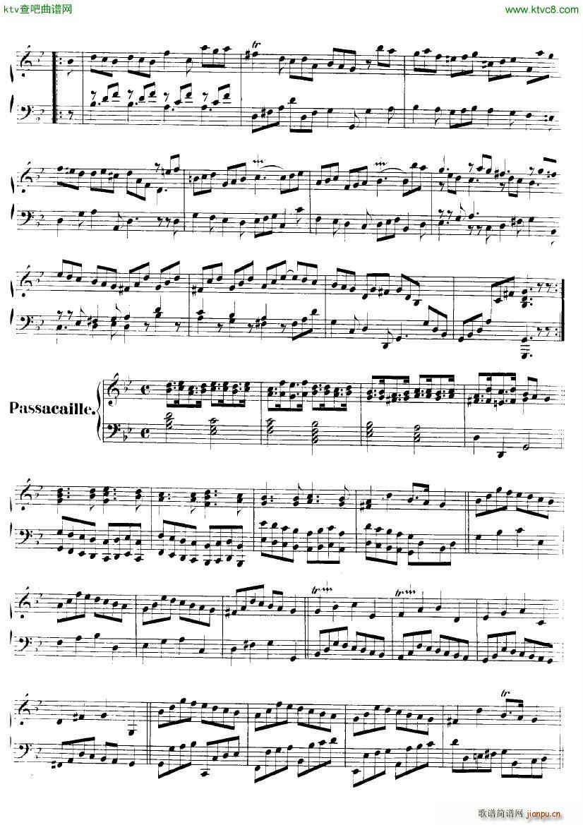 Handel Suite in G minor G250 255()7