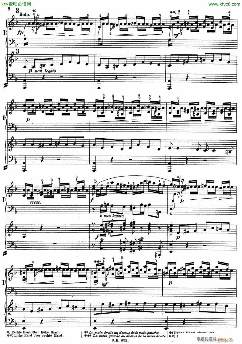 Bach JS BWV 1052 Keyboard Concerto in d ed R ntgen()8