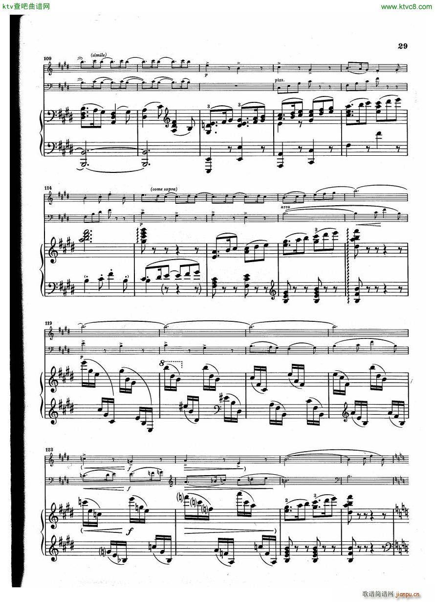 Debussy Trio en Sol()29