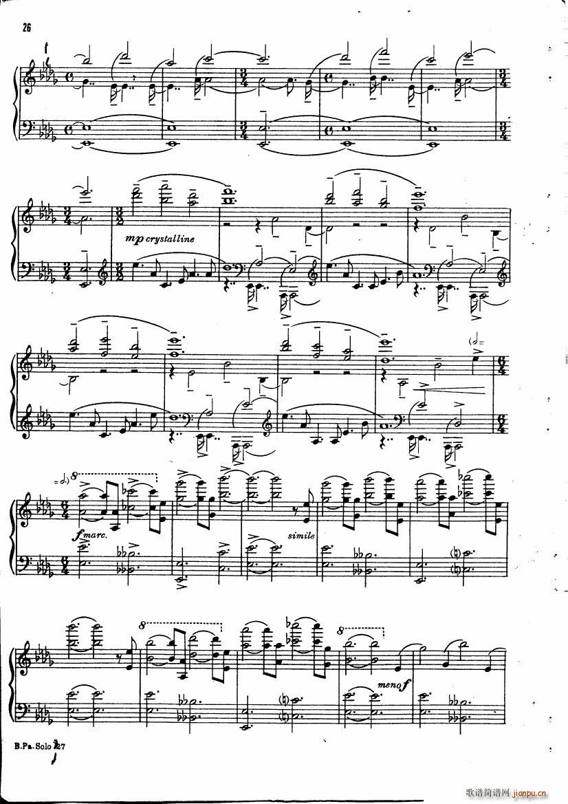 Copland Piano Sonata()27