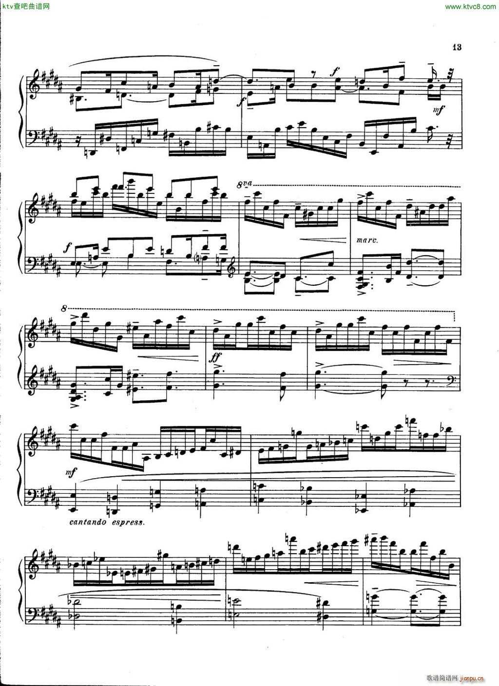 Carter Piano Sonata()13
