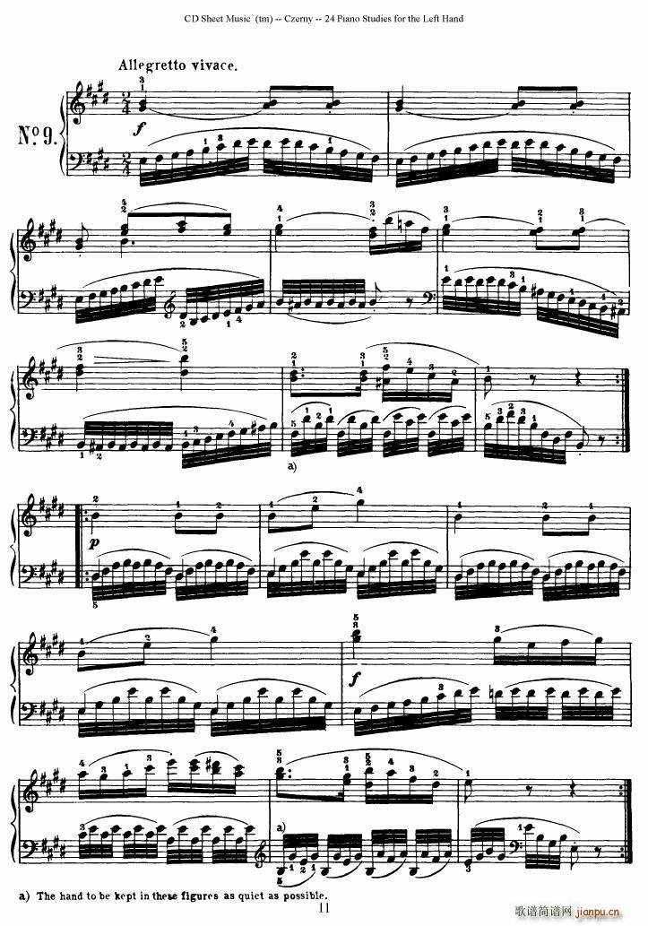 Left Hand Etudes()11