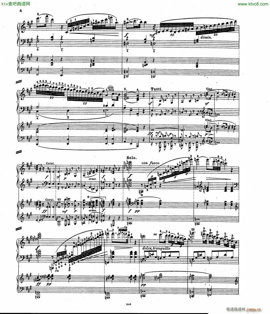 Hummel op 56 Rondo brillant pno orch()3