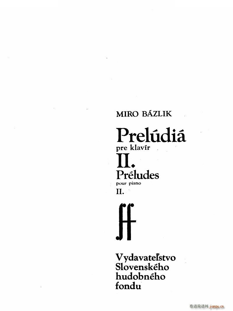 Bazlik Preludes book 2 һ Preludes book 2 һ(ʮּ)1