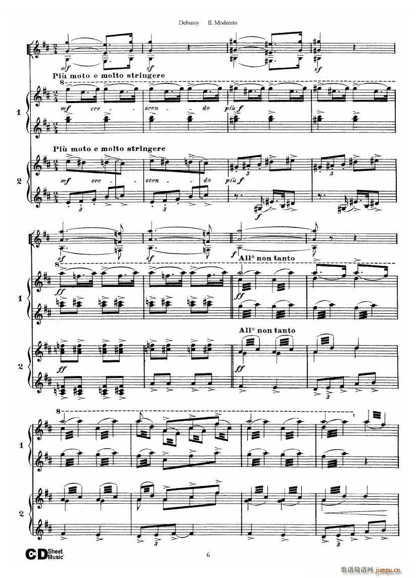 Debussy Printemps II Printemps II(ʮּ)6