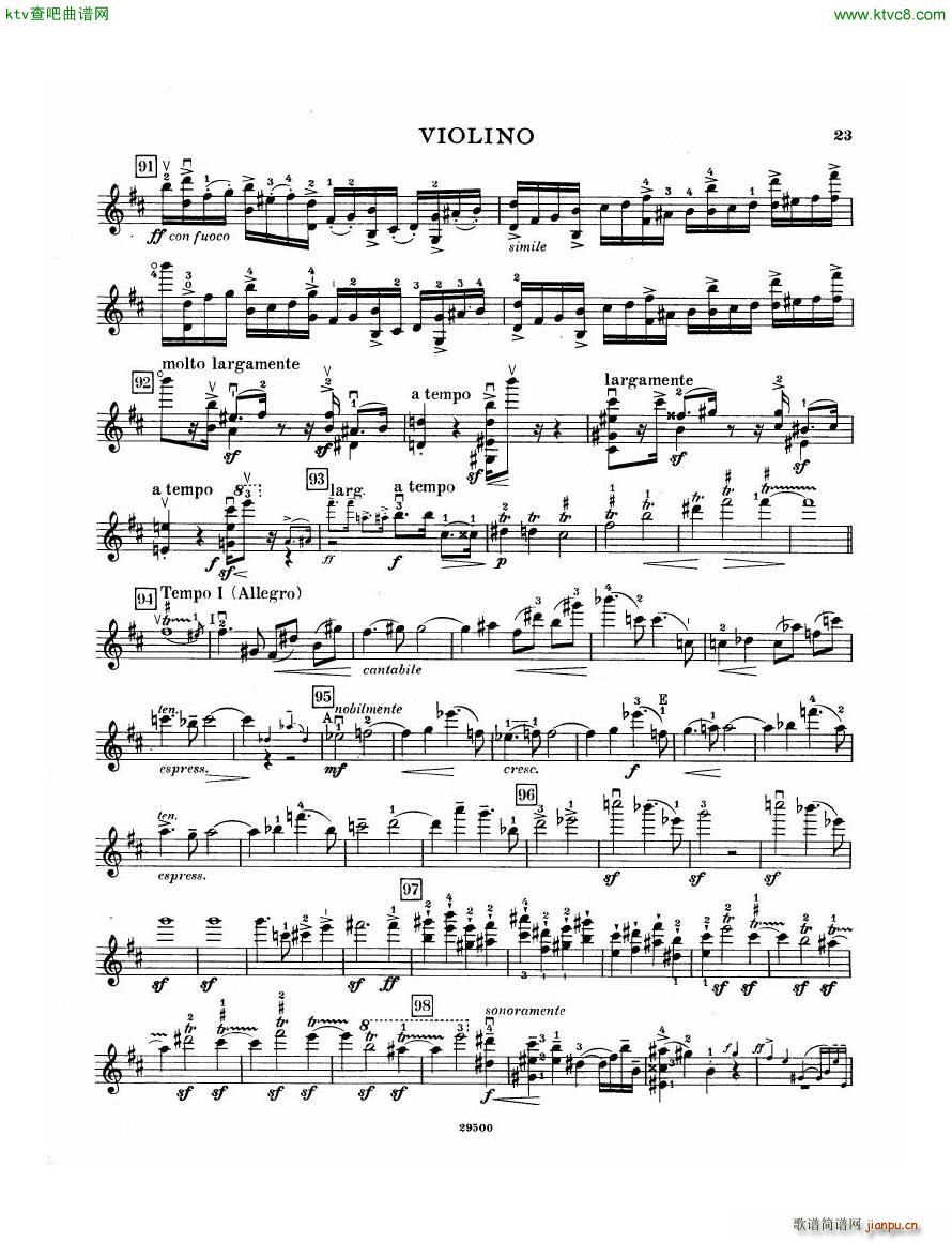 Elgar Violin Concerto Vn()23