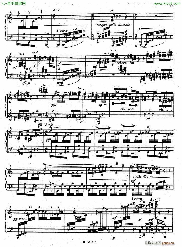 Hurnik preludes op 9()9