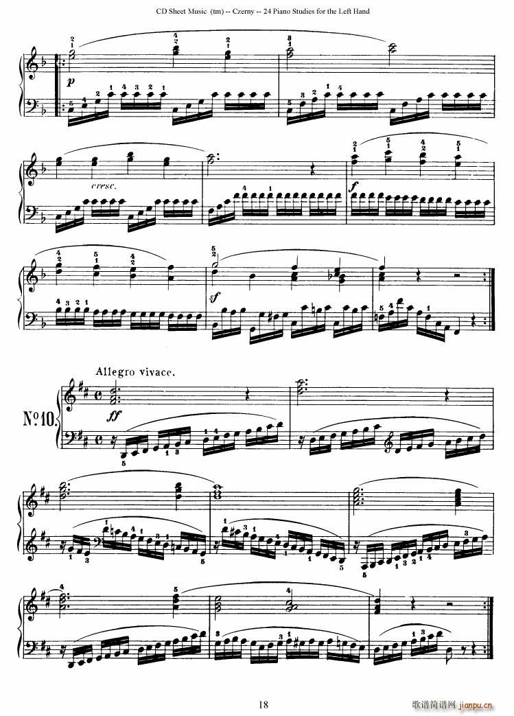 Left Hand Etudes()18