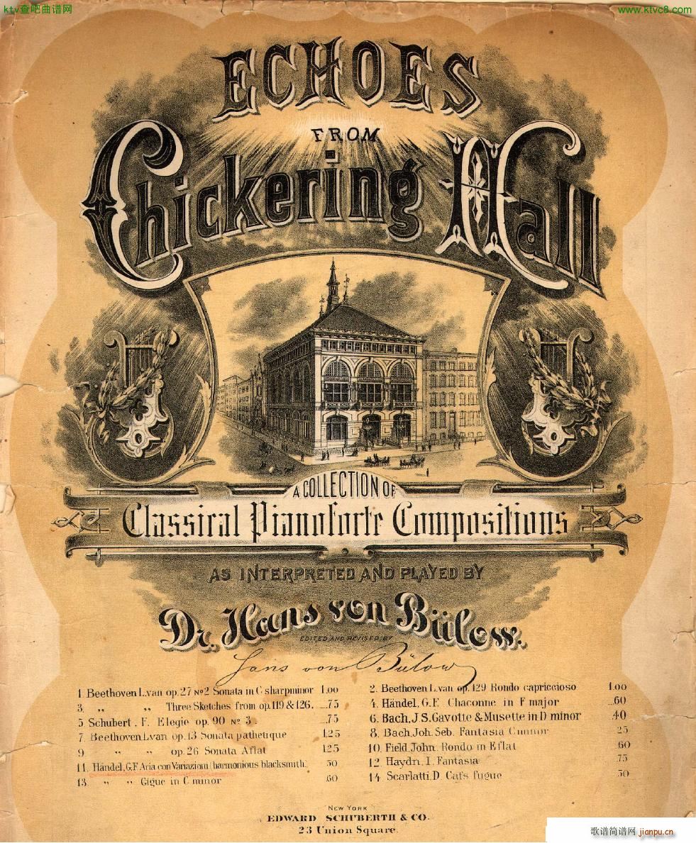 Bulow haendel harmonious blacksmith()1