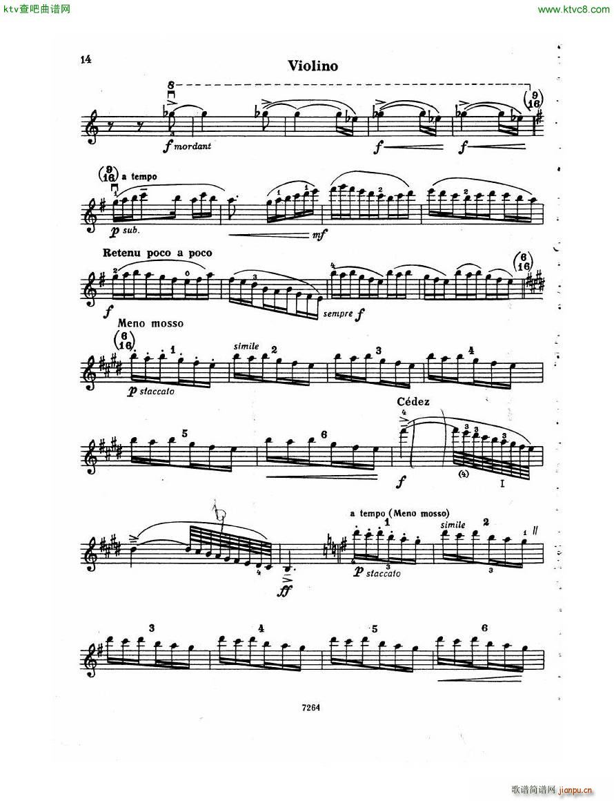 Debussy Violin Sonata Vn()14
