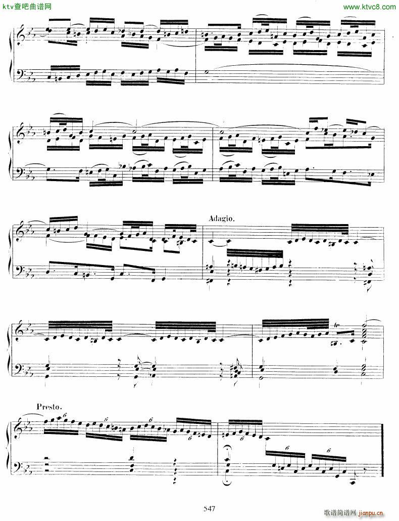 Bach JS BWV 911 Toccata in c()12
