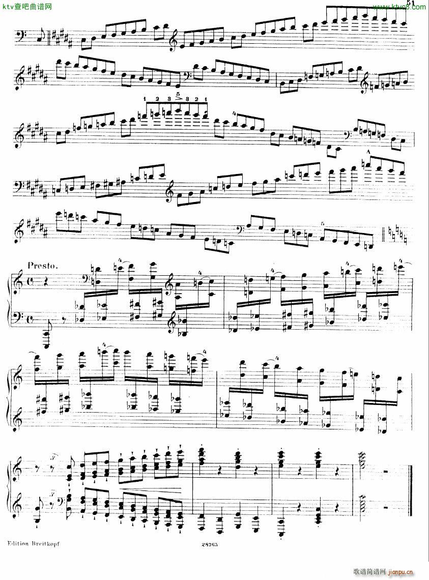 Busoni Etudes 4()9