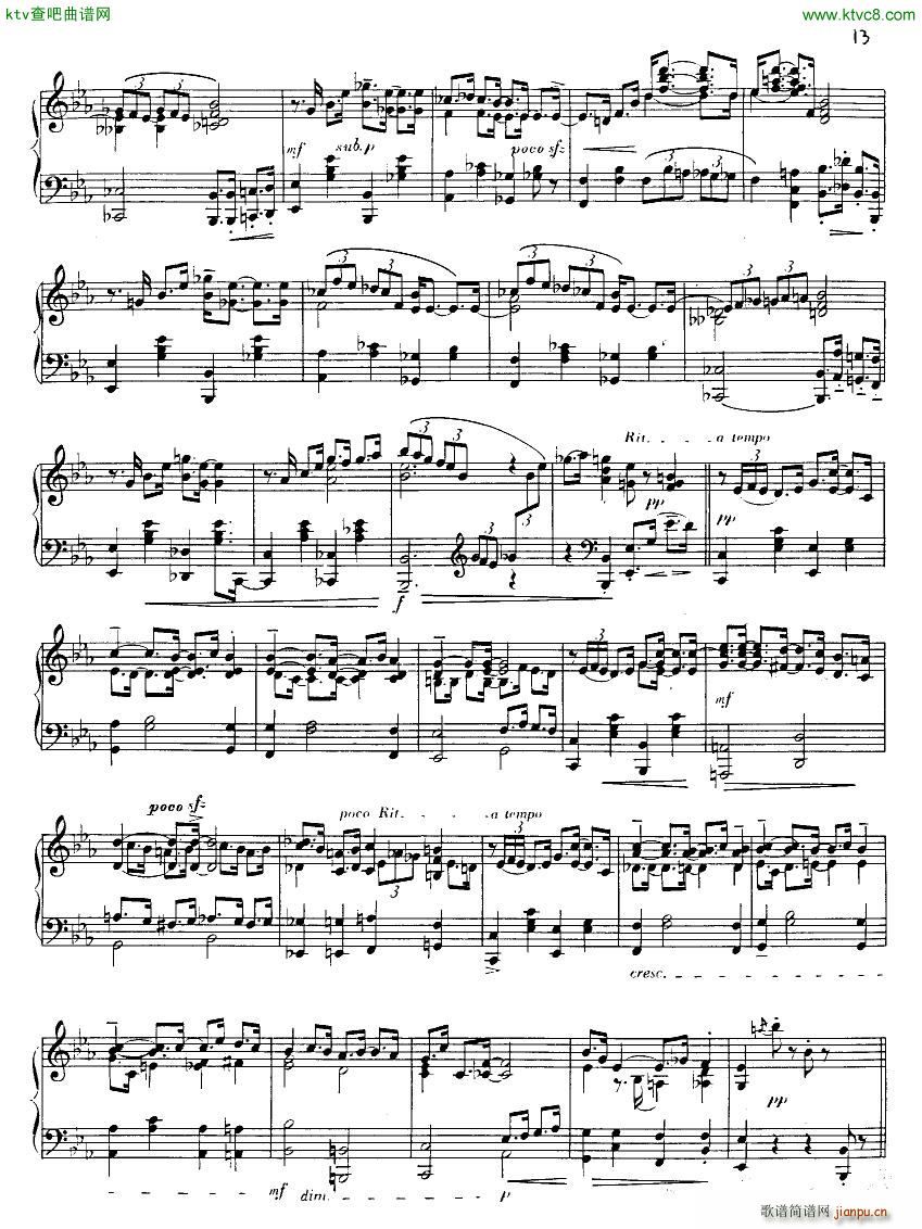 Albright Grand Sonata in Rag()13
