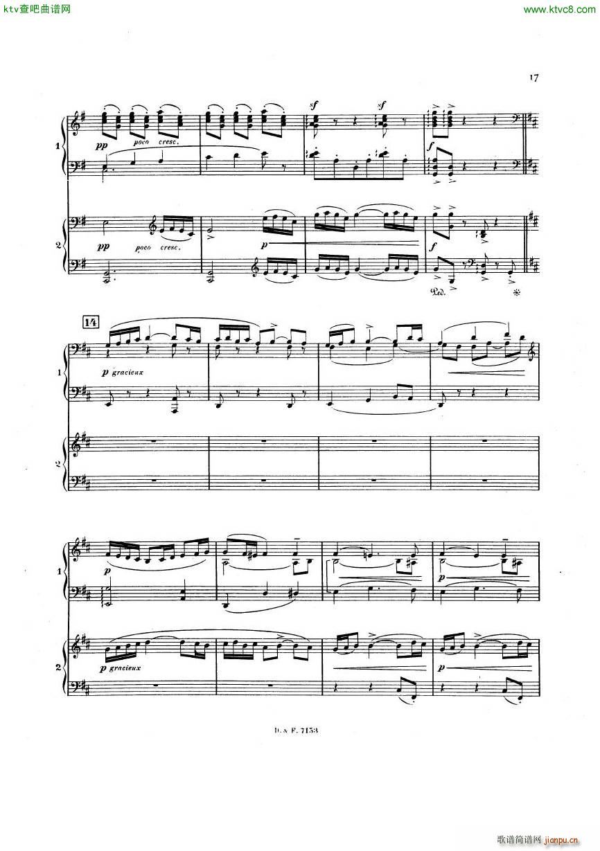 busser debussy Petite Suite 2P()17