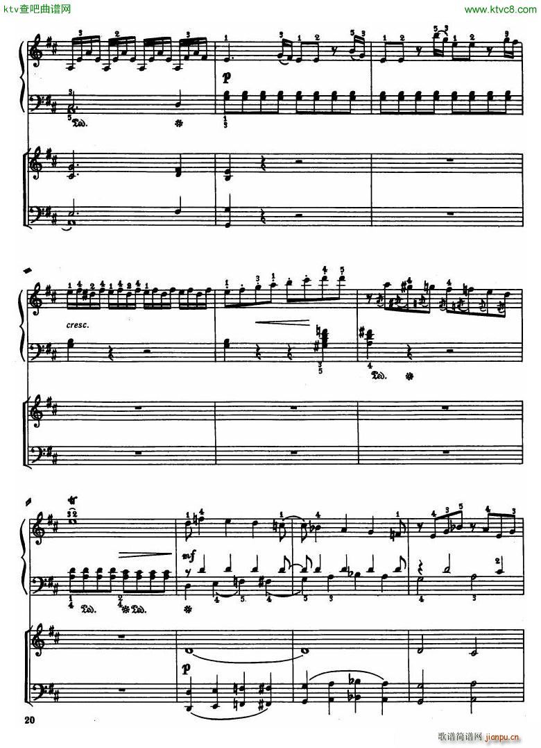 Haydn Piano Concerto in D Major 2pf()18