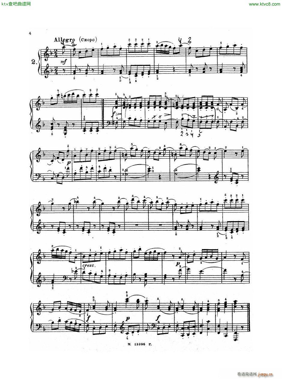 Haydn Twelve Easy Pieces For Piano()5