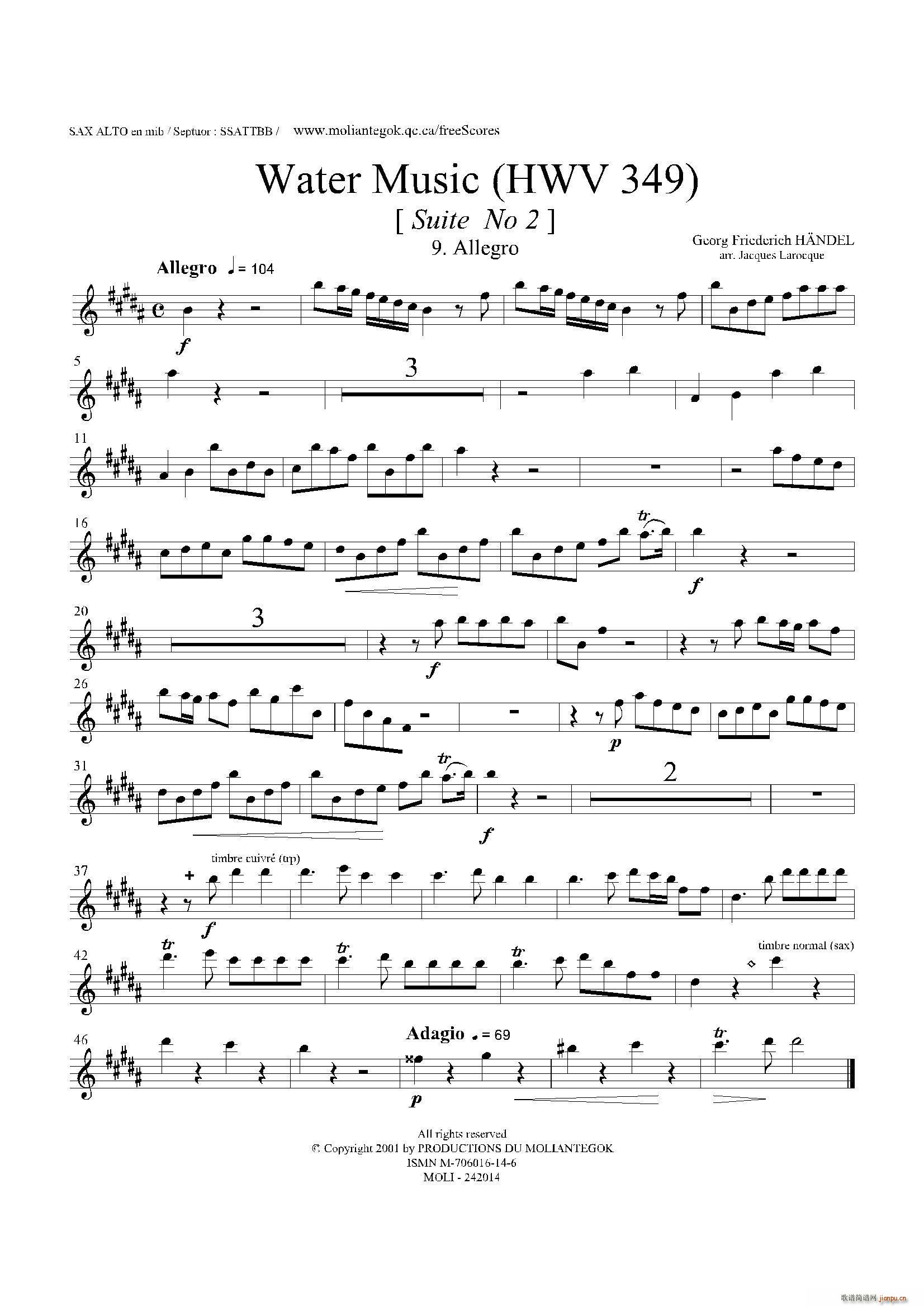 Water Music HWV 349 No 2 ˹(ʮּ)1